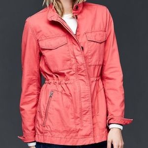 Pink utility jacket from GAP